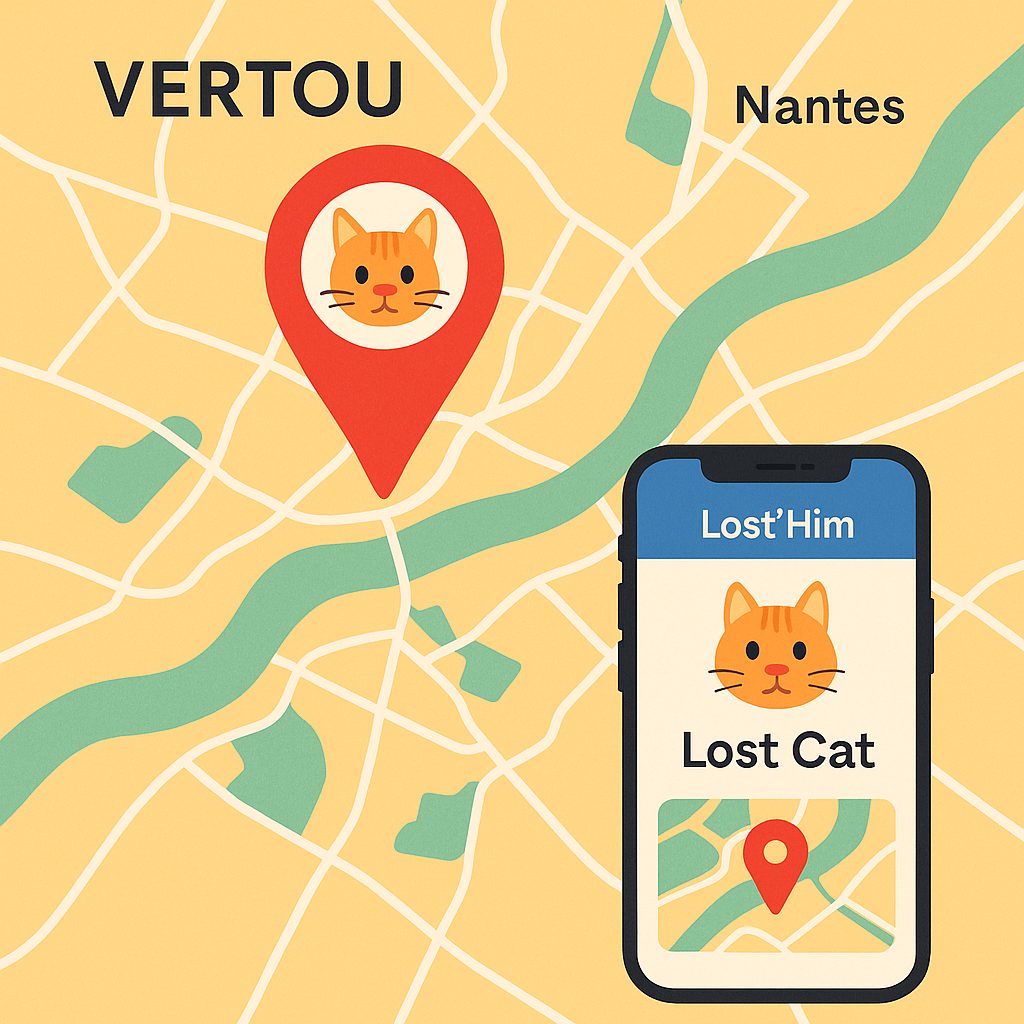 Lost’Him : l’application solidaire qui aide à retrouver les animaux perdus