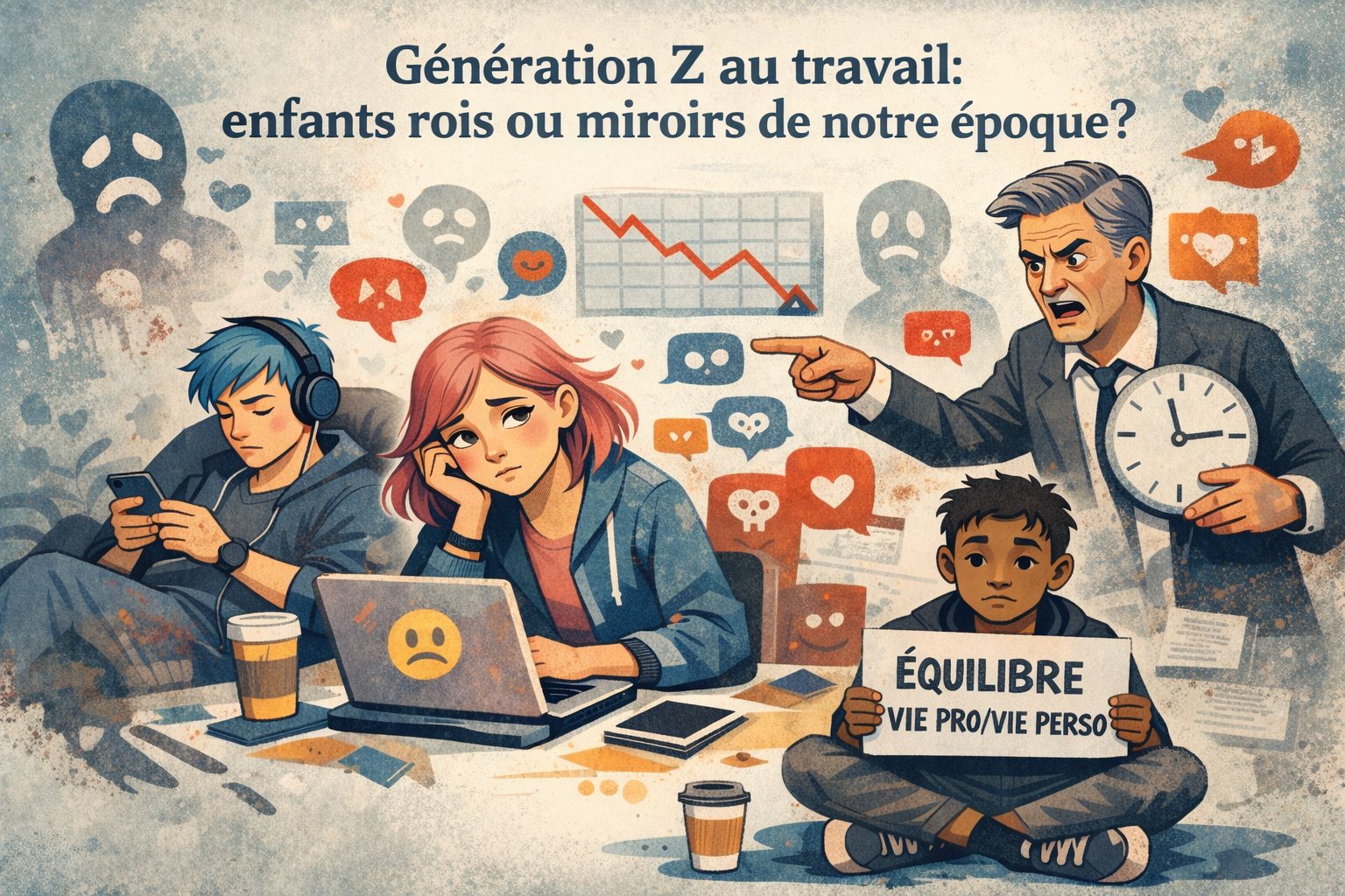 Génération Z au travail : enfants rois ou miroirs de notre époque ?