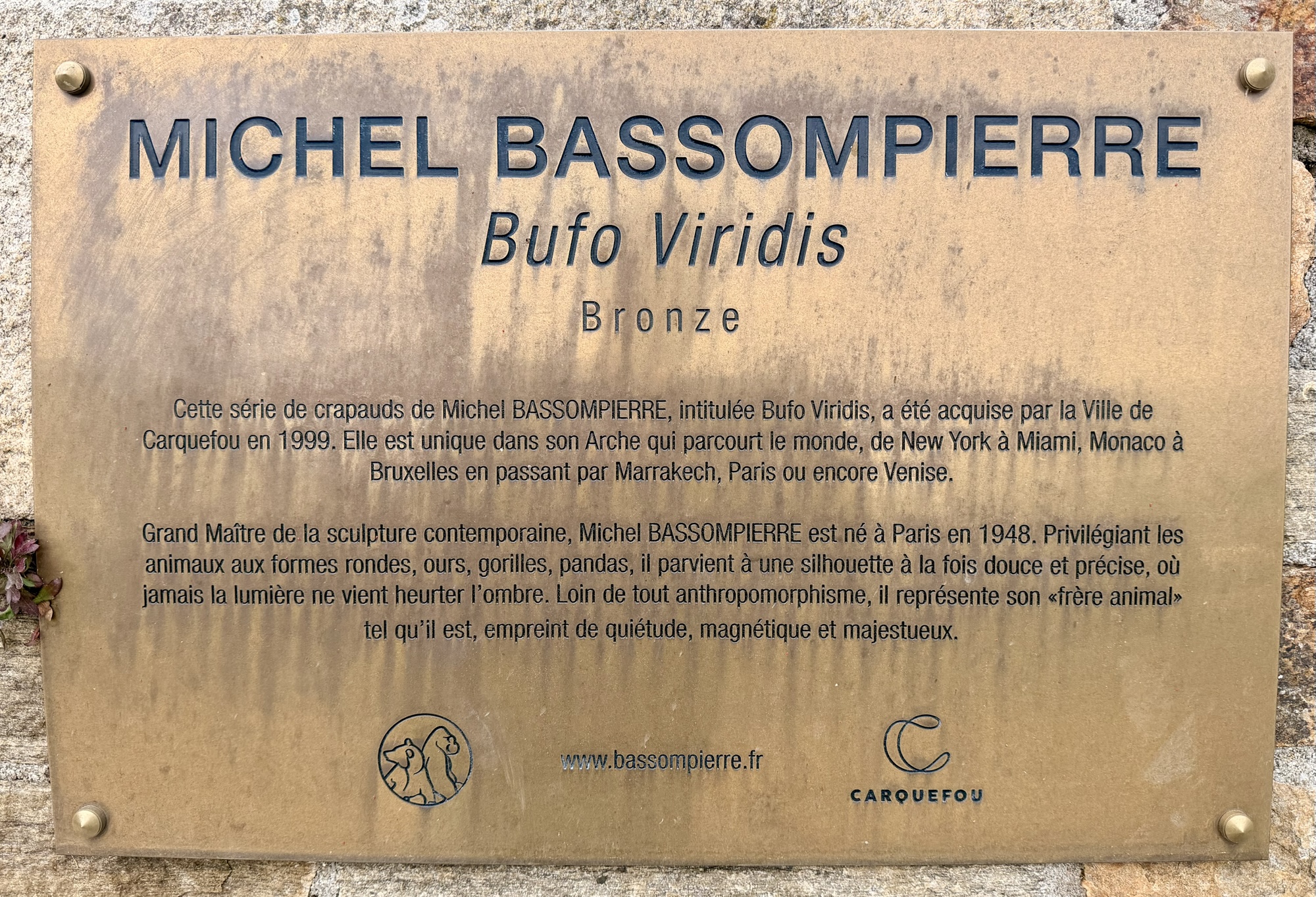 À Carquefou, l’étonnante rencontre avec les “grenouilles” de Michel Bassompierre